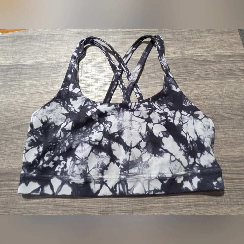 Lululemon Monochrome Tie-Dye Sport/Top